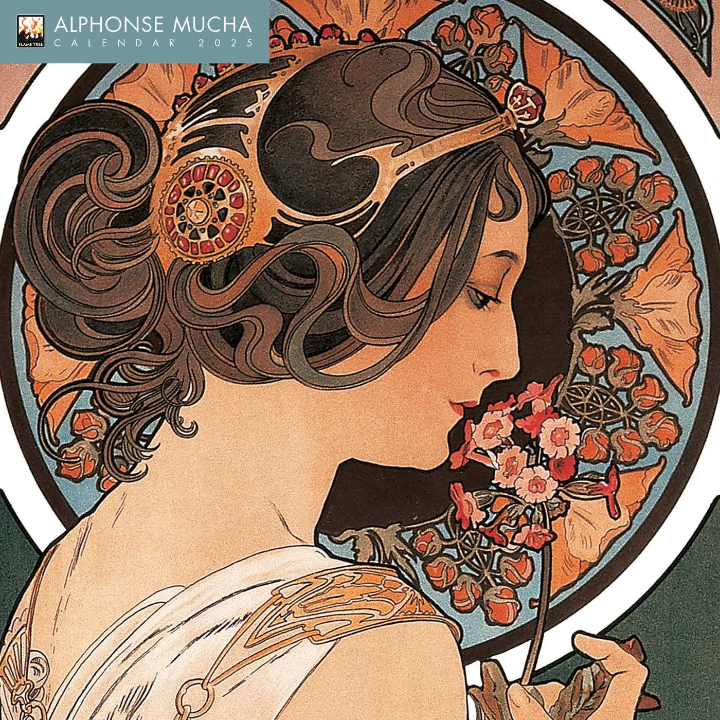 Calendar 2025 - Alphonse Mucha | Flame Tree Studio