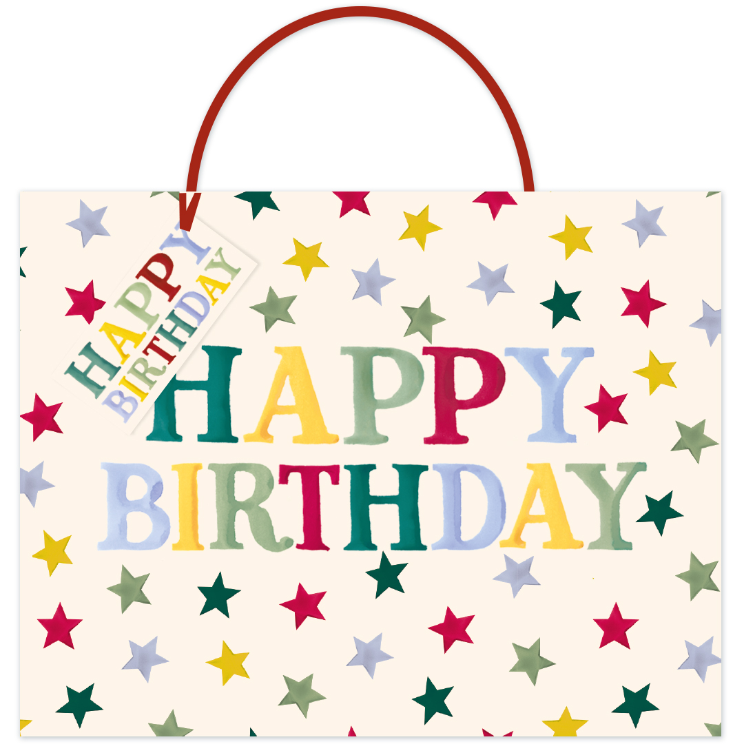 Punga de cadou - Shopper - Emma Bridgewater - Happy Birthday | Penny Kennedy