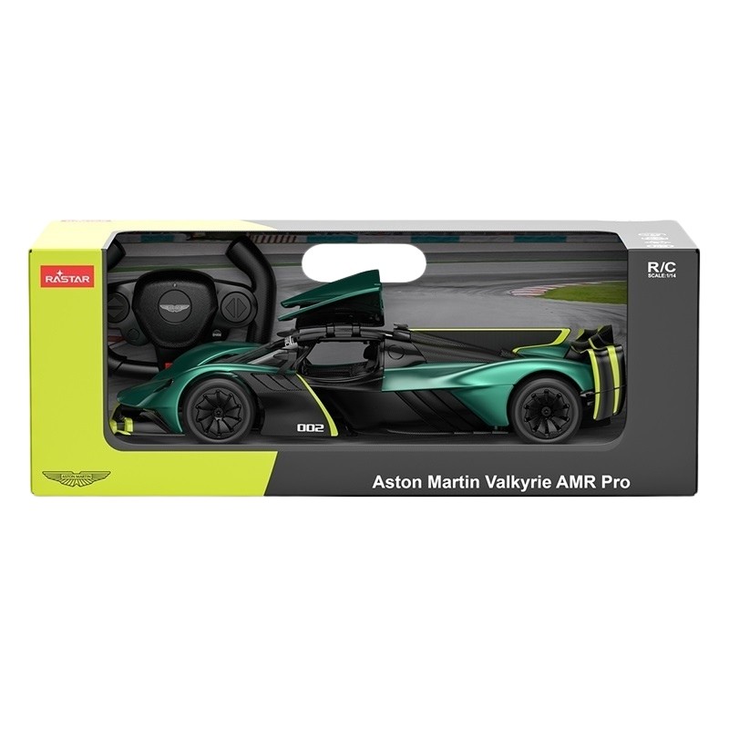 Masina cu telecomanda - Aston Martin Valkyrie AMR Pro - Verde | Rastar - 5 | YEO