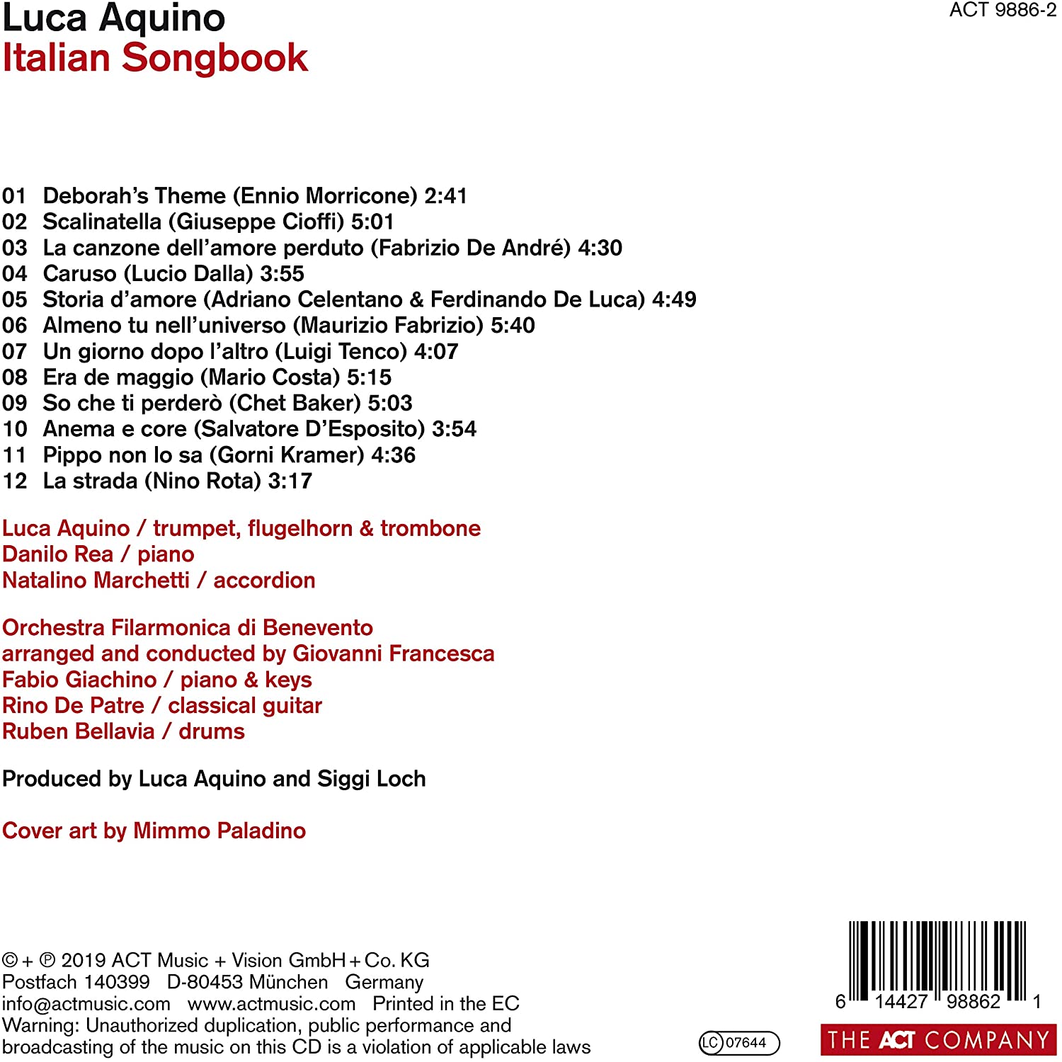 Italian Songbook | Luca Aquino