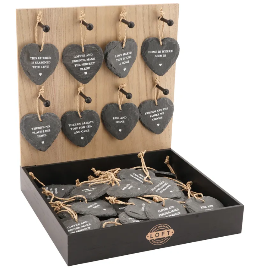 Token - Loft Slate Heart - mai multe modele | CGB Giftware