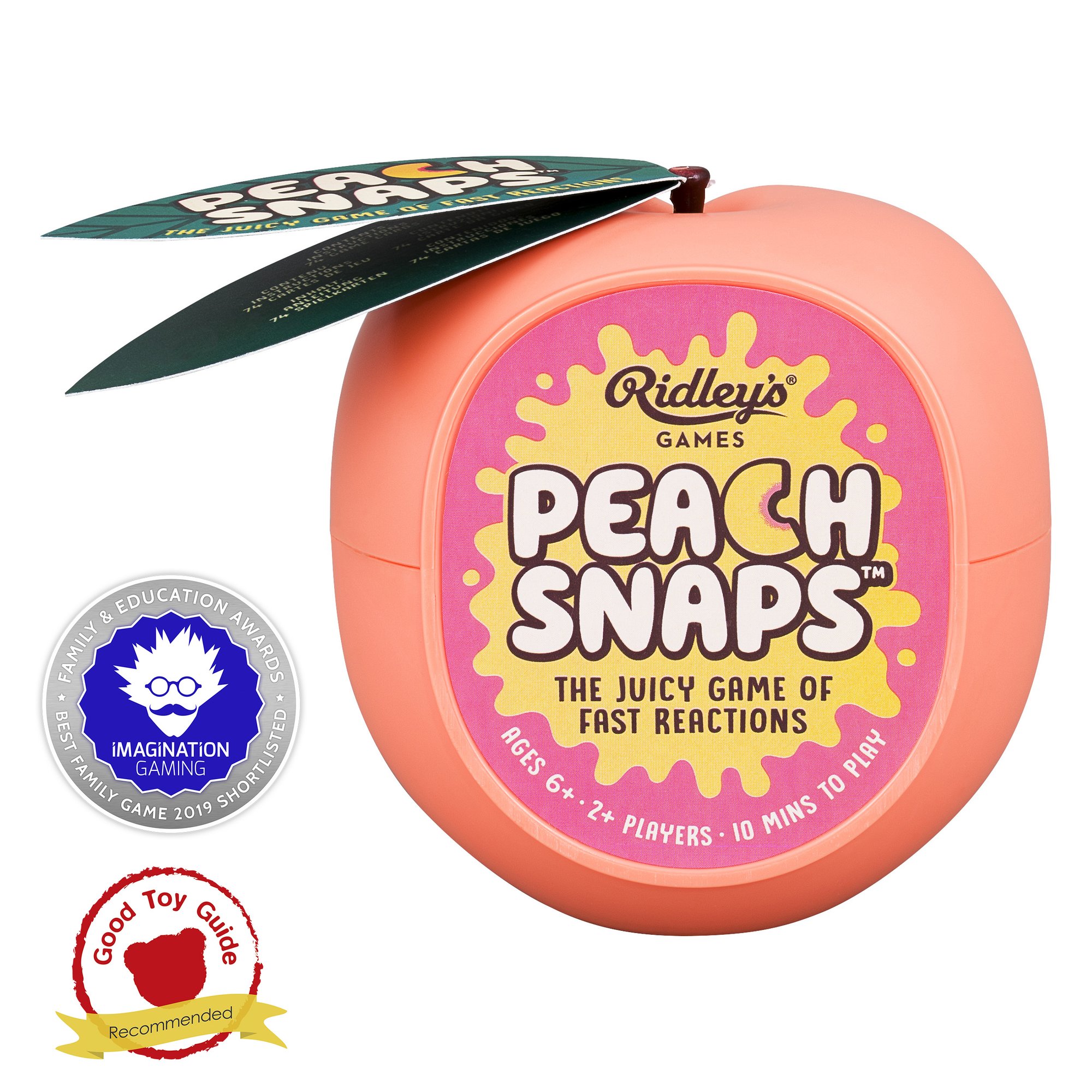 Joc - Peach Snaps Card Game | Ridley\'s Games