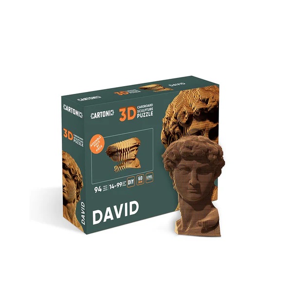 Puzzle 3D - David | Cartonic - 3 | YEO