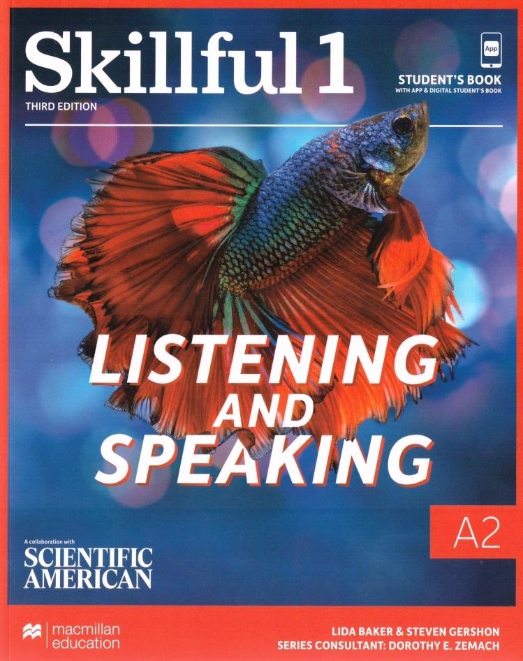 Skillful 1 - Listening & Speaking - Student\'s Book with Student\'s App and Digital Student\'s Book | Lida Baker, Steven Gershon