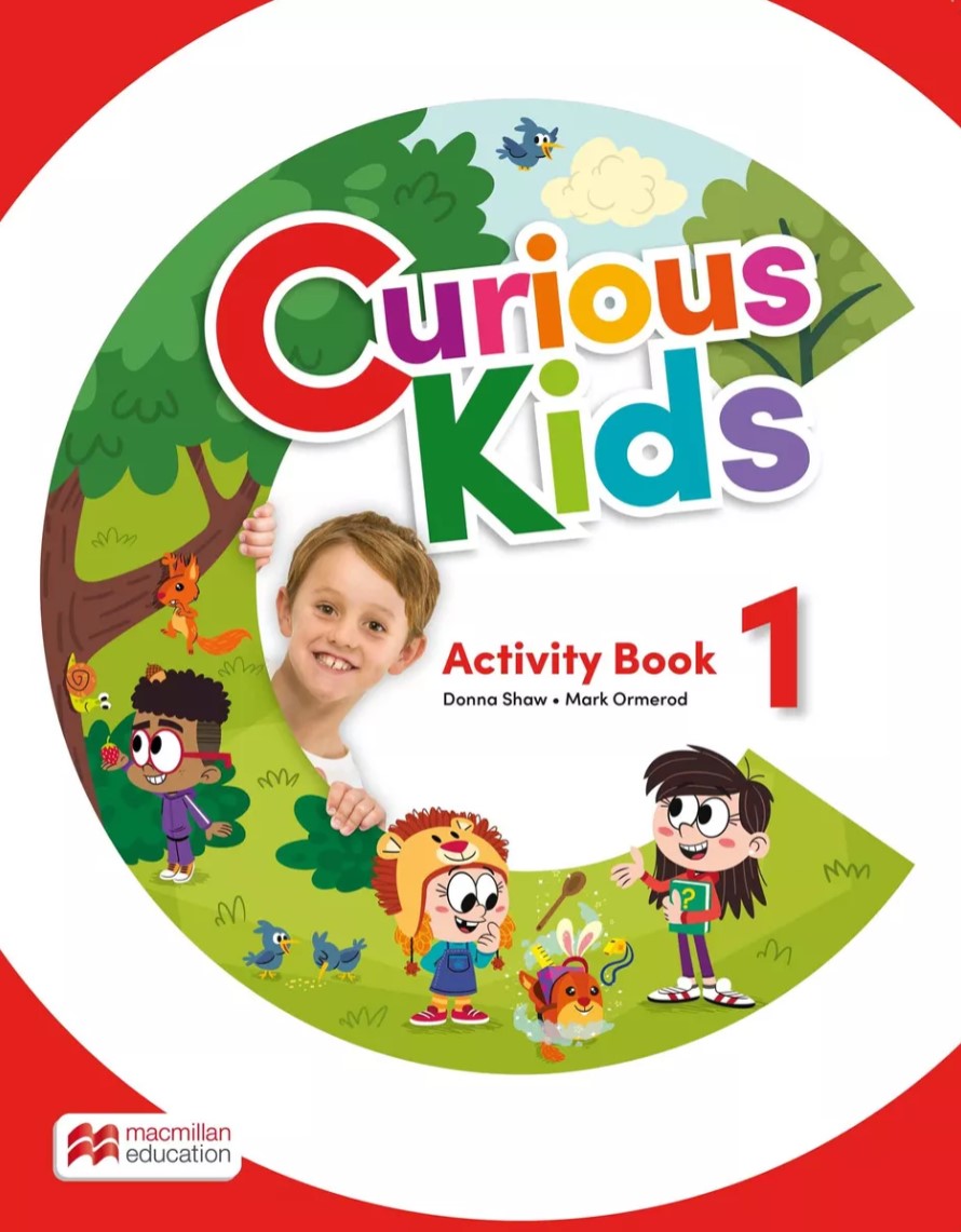 Curious Kids 1 - Activity Book With Digital Activity Book | Mark Ormerod, Donna Shaw