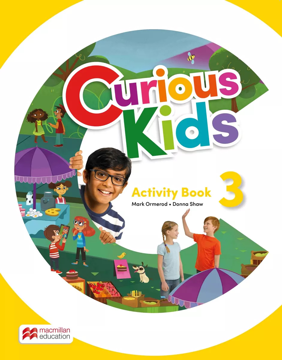 Curious Kids 3 - Activity Book With Digital Activity Book | Mark Ormerod, Donna Shaw