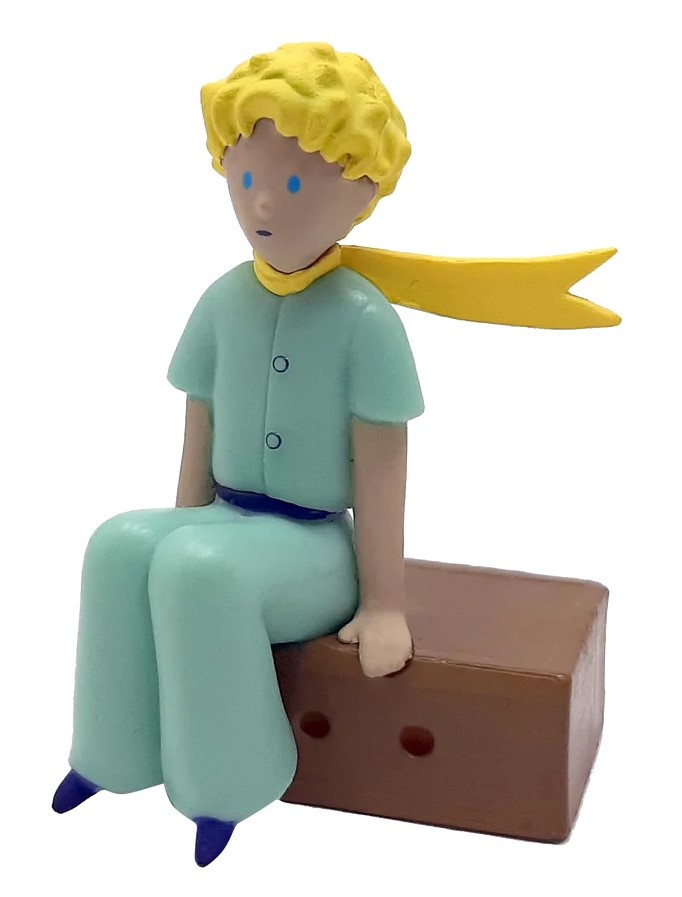 Figurina - The Little Prince on His Box | Plastoy