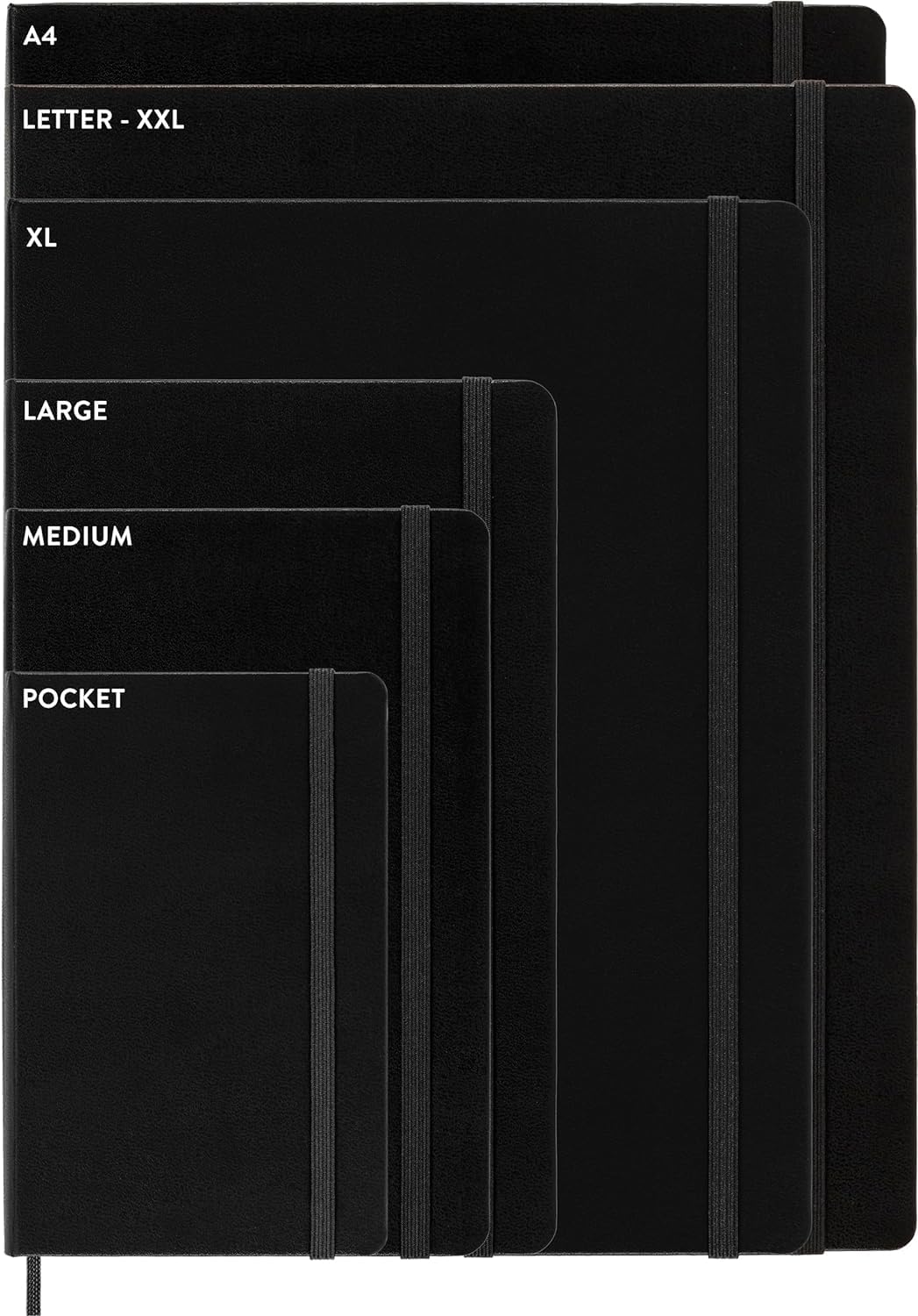 Agenda 2024/2025 - 18 Months Daily Planner - Hard Cover, Large - Black | Moleskine - 6 | YEO