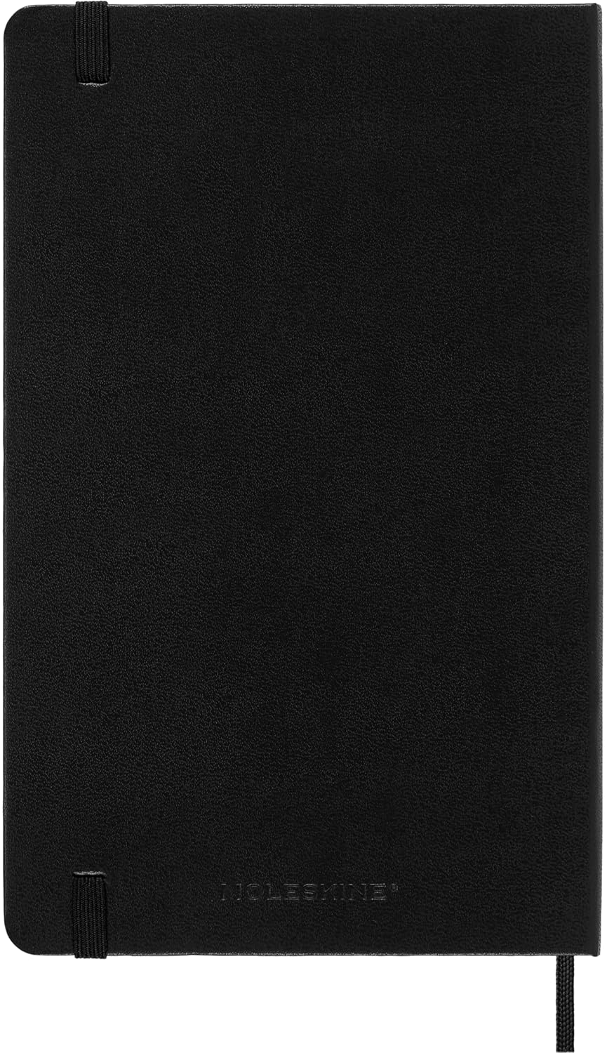 Agenda 2024/2025 - 18 Months Weekly Planner - Hard Cover, Large - Black | Moleskine