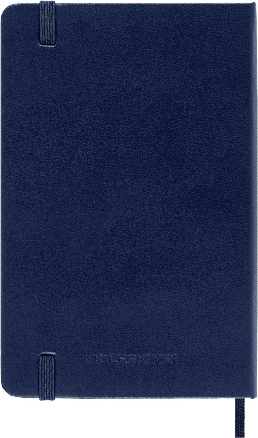 Agenda 2024/2025 - 18 Months Weekly Planner - Hard Cover, Pocket - Sapphire Blue | Moleskine - 1 | YEO