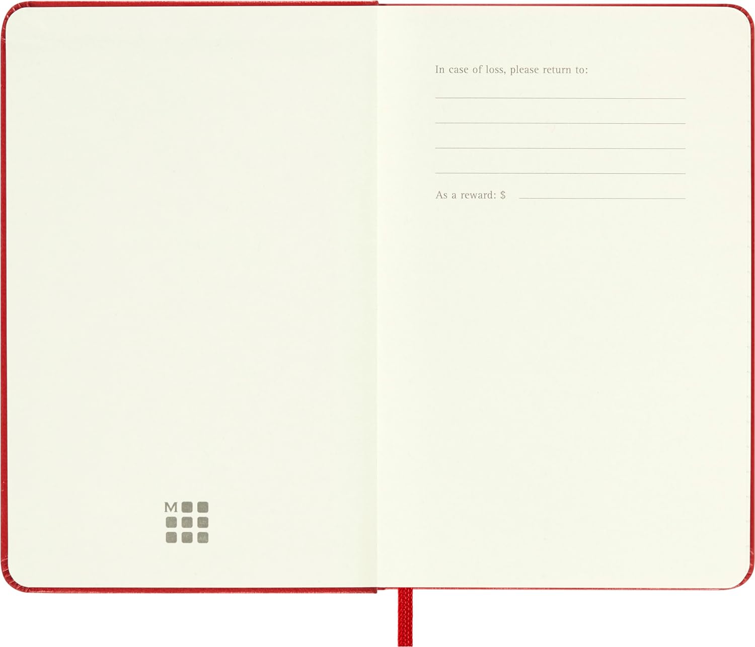 Agenda 2024/2025 - 18 Months Weekly Planner - Hard Cover, Pocket - Scarlet Red | Moleskine - 2 | YEO