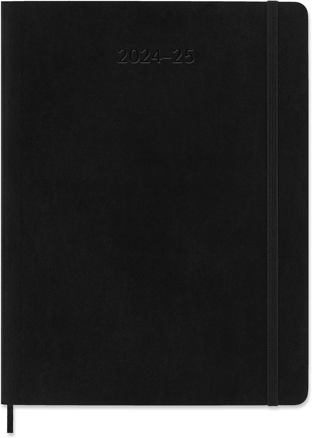 Agenda 2024/2025 - 18 Months Weekly Planner - Soft Cover, Extra Large - Black | Moleskine