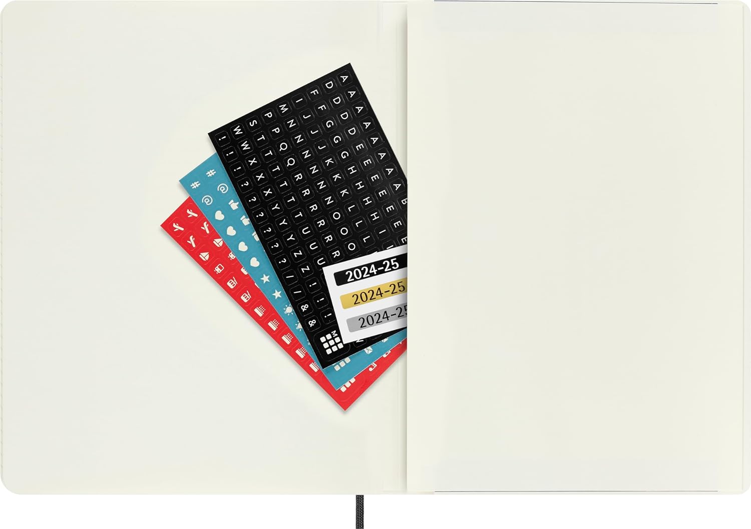 Agenda 2024/2025 - 18 Months Weekly Planner - Soft Cover, Extra Large - Black | Moleskine - 5 | YEO