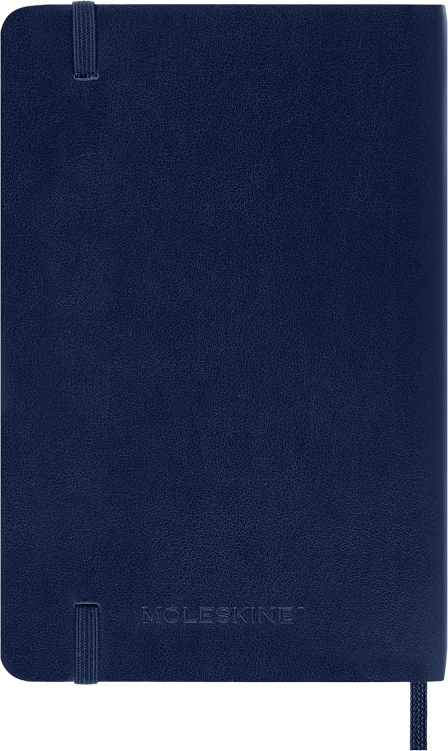 Agenda 2024/2025 - 18 Months Weekly Planner - Soft Cover, Pocket - Sapphire Blue | Moleskine