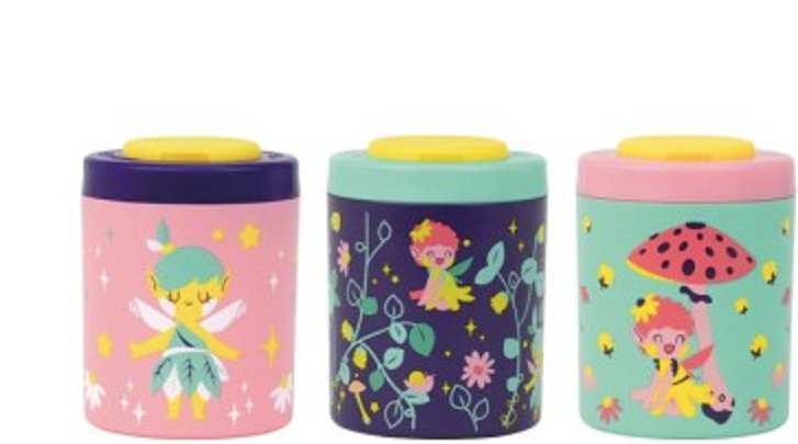 Ascutitoare plastic dubla cu container - Fairy Tale | Milan