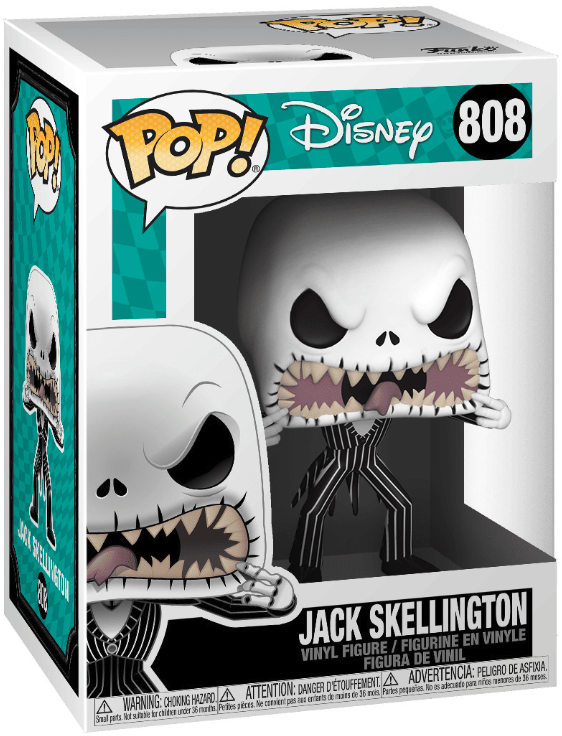 Figurina - Pop! The Nightmare Before Christmas: Jack Skellington (Scary Face) | Funko - 1 | YEO