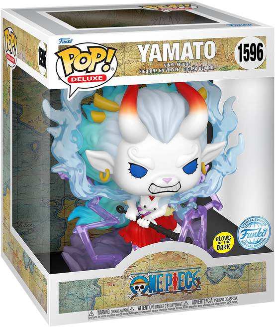 Figurina - Pop! One Piece: Yamato Man-Beast Form (Glow in the Dark) | Funko - 2 | YEO