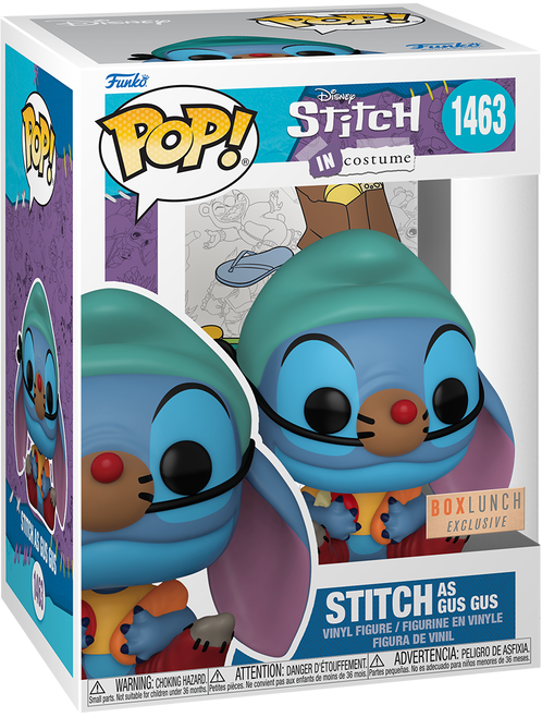 Figurina - Pop! Stitch in Costume - Stitch as Gus Gus | Funko - 1 | YEO