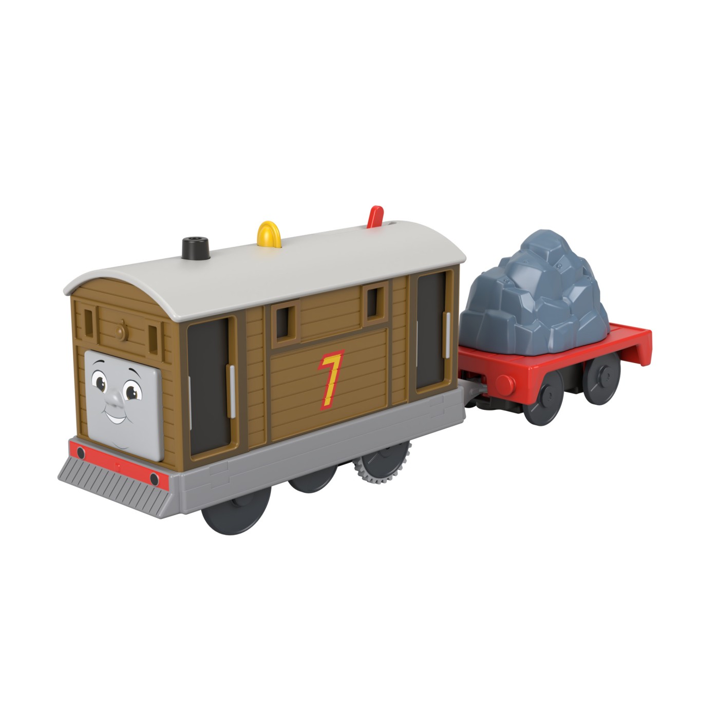 Jucarie - Locomotiva motorizata - Toby cu vagon | Fisher Price