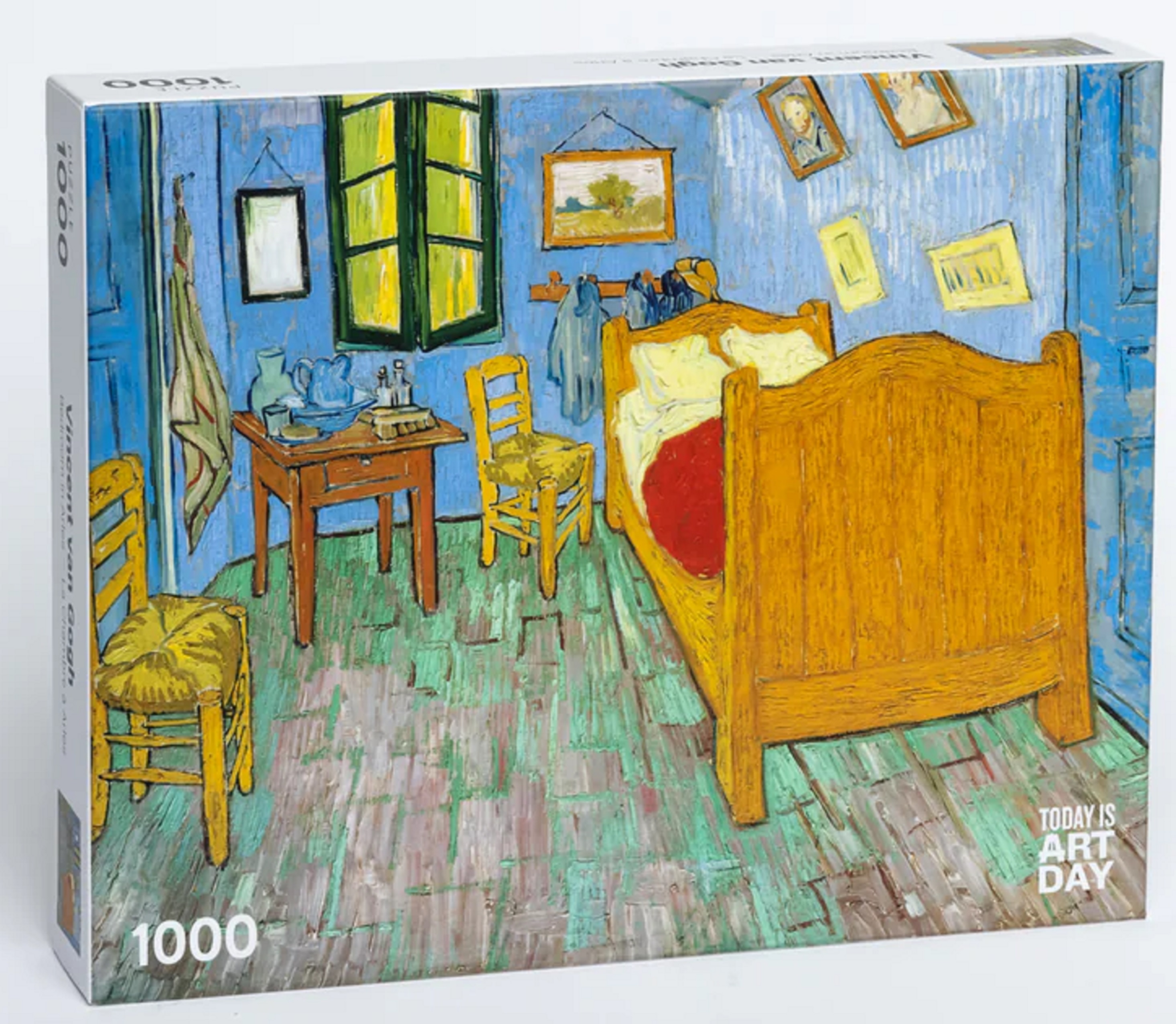 Puzzle 1000 piese - Vincent van Gogh - Dormitorul din Arles | Today is art day - 2 | YEO