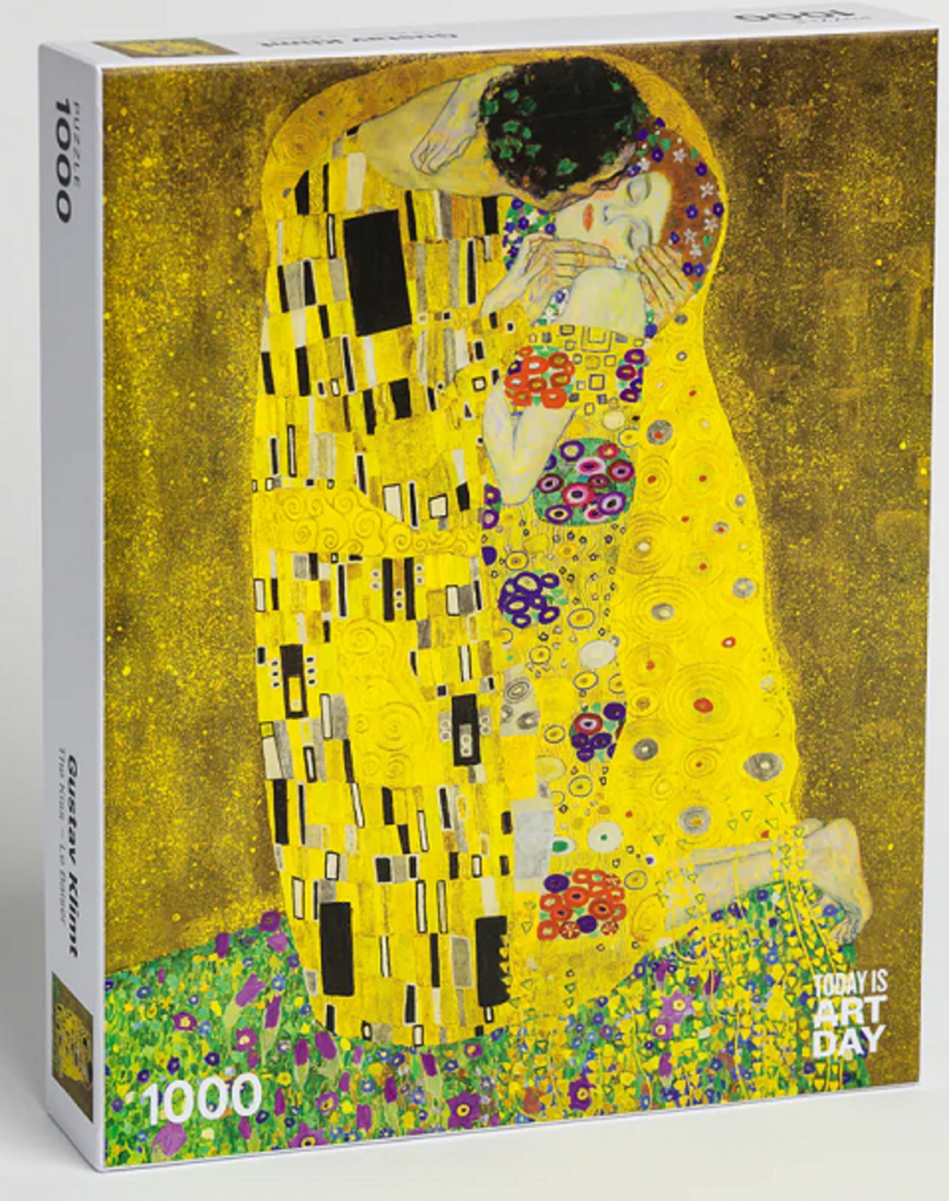 Puzzle 1000 piese - Gustav Klimt - The Kiss | Today is art day - 1 | YEO