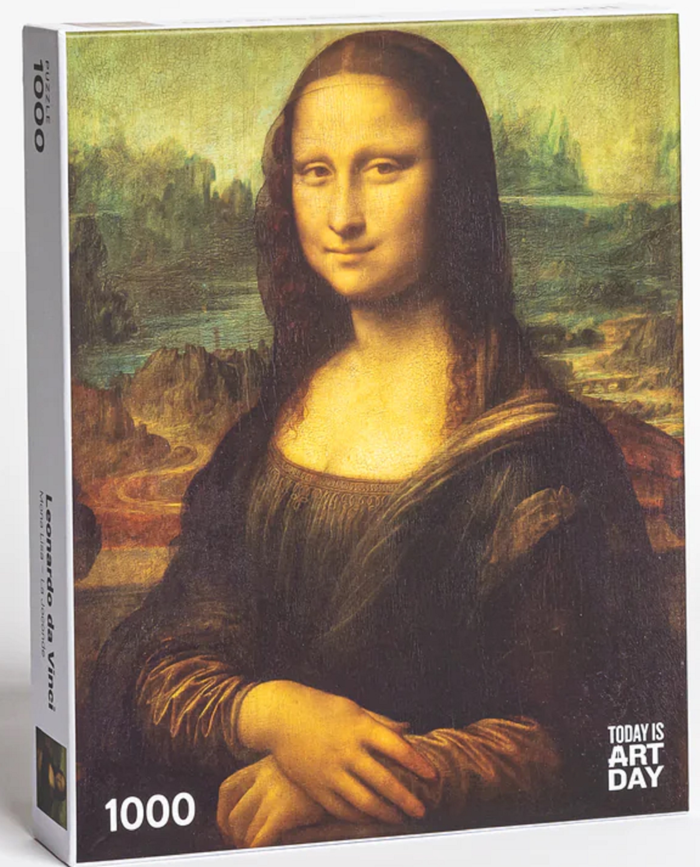 Puzzle 1000 piese - Leonardo da Vinci - Mona Lisa | Today is art day - 1 | YEO