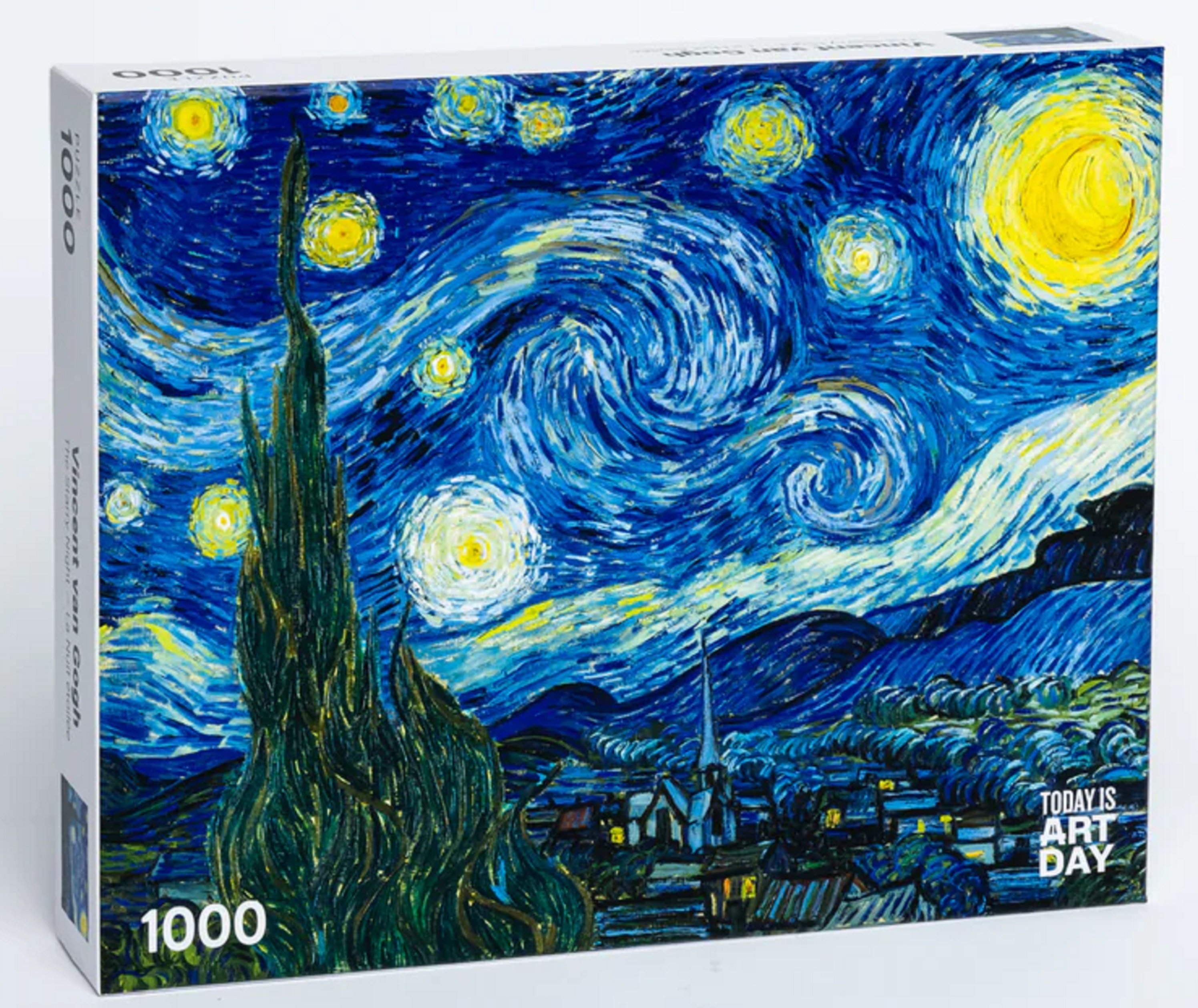 Puzzle 1000 piese - Vincent Van Gogh - Starry Night | Today is art day - 1 | YEO