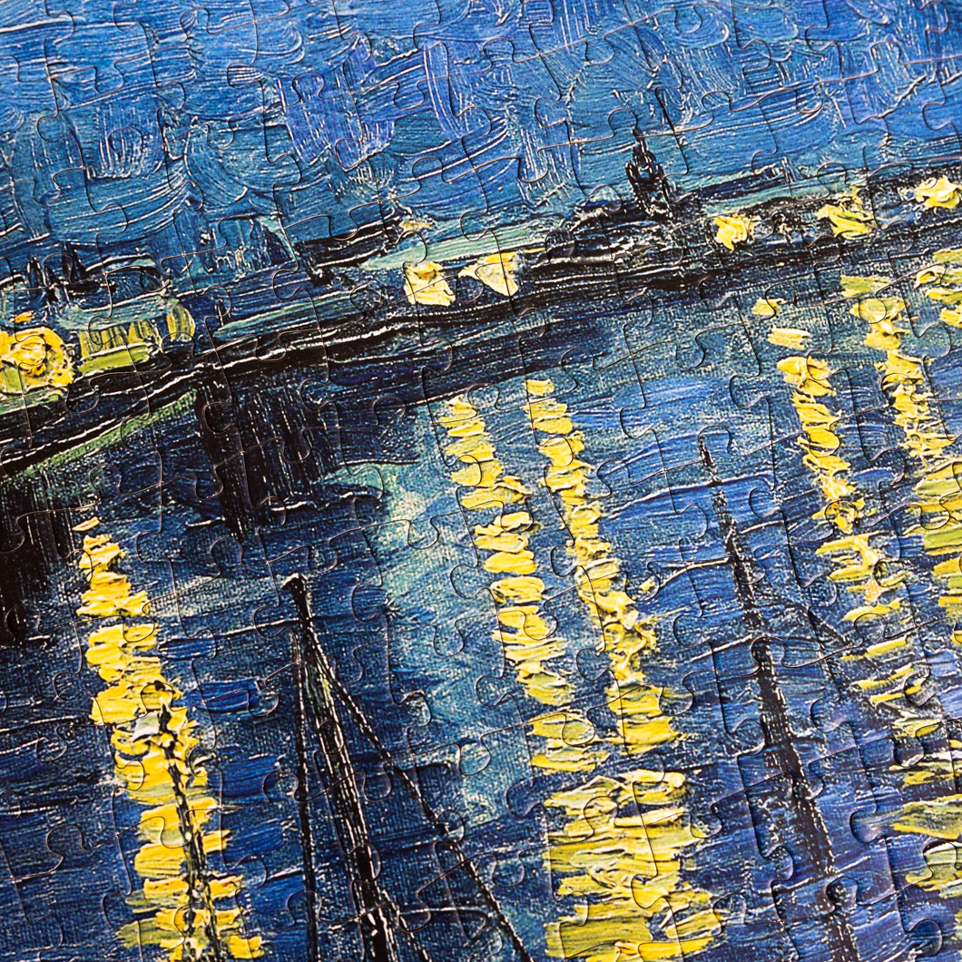 Puzzle 1000 piese - Vincent Van Gogh - Starry Night over the Rhone | Today is art day