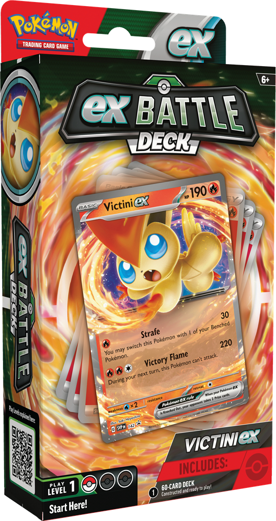 Pokemon TCG: Miraidon ex/ Victini ex Battle Deck | The Pokemon Company