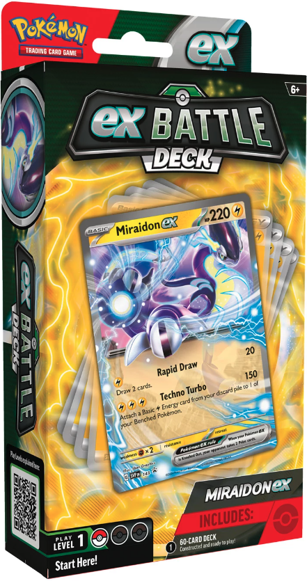 Pokemon TCG: Miraidon ex/ Victini ex Battle Deck | The Pokemon Company - 3 | YEO