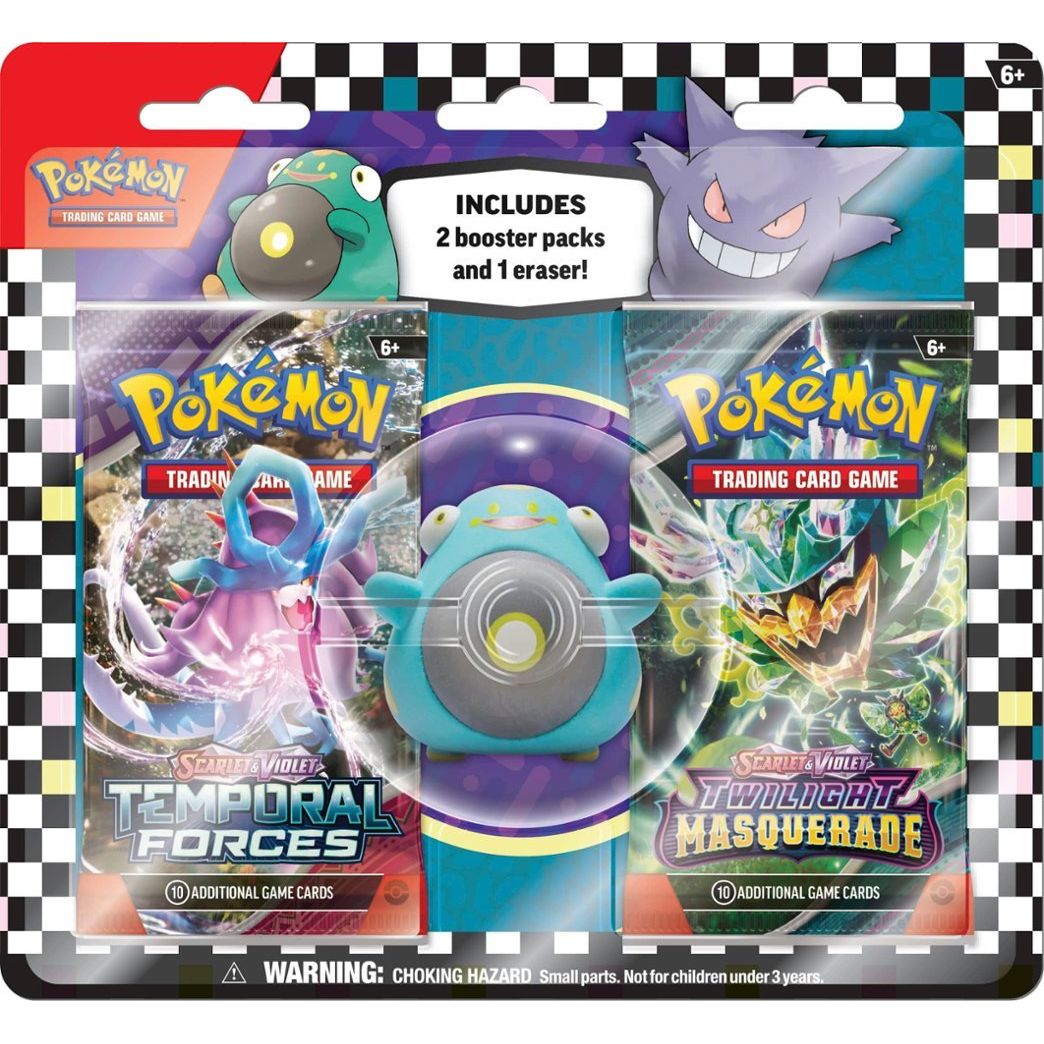 Pokemon TCG: Back to School Eraser - doua modele | The Pokemon Company