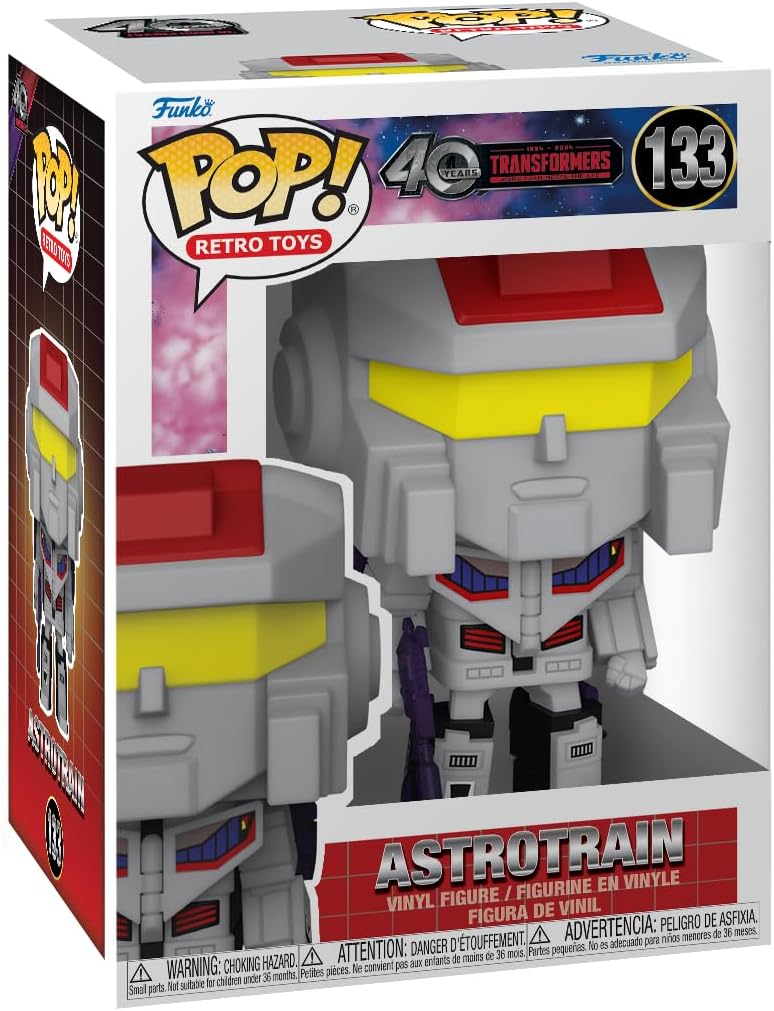 Figurina - Pop! Retro Toys - Transformers - Astrotrain | Funko - 1 | YEO