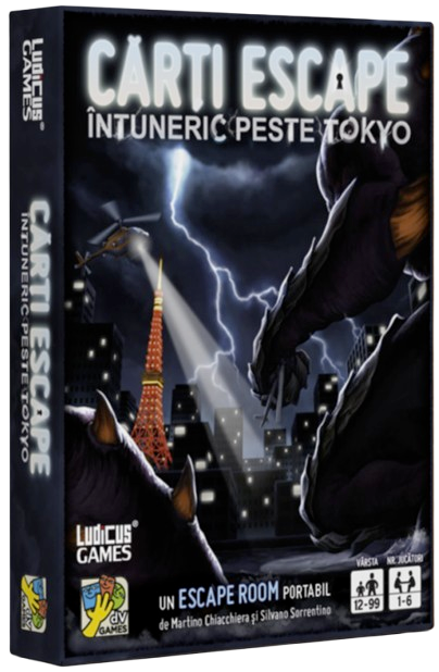 Joc - Carti Escape - Intuneric peste Tokyo | Ludicus - 2 | YEO