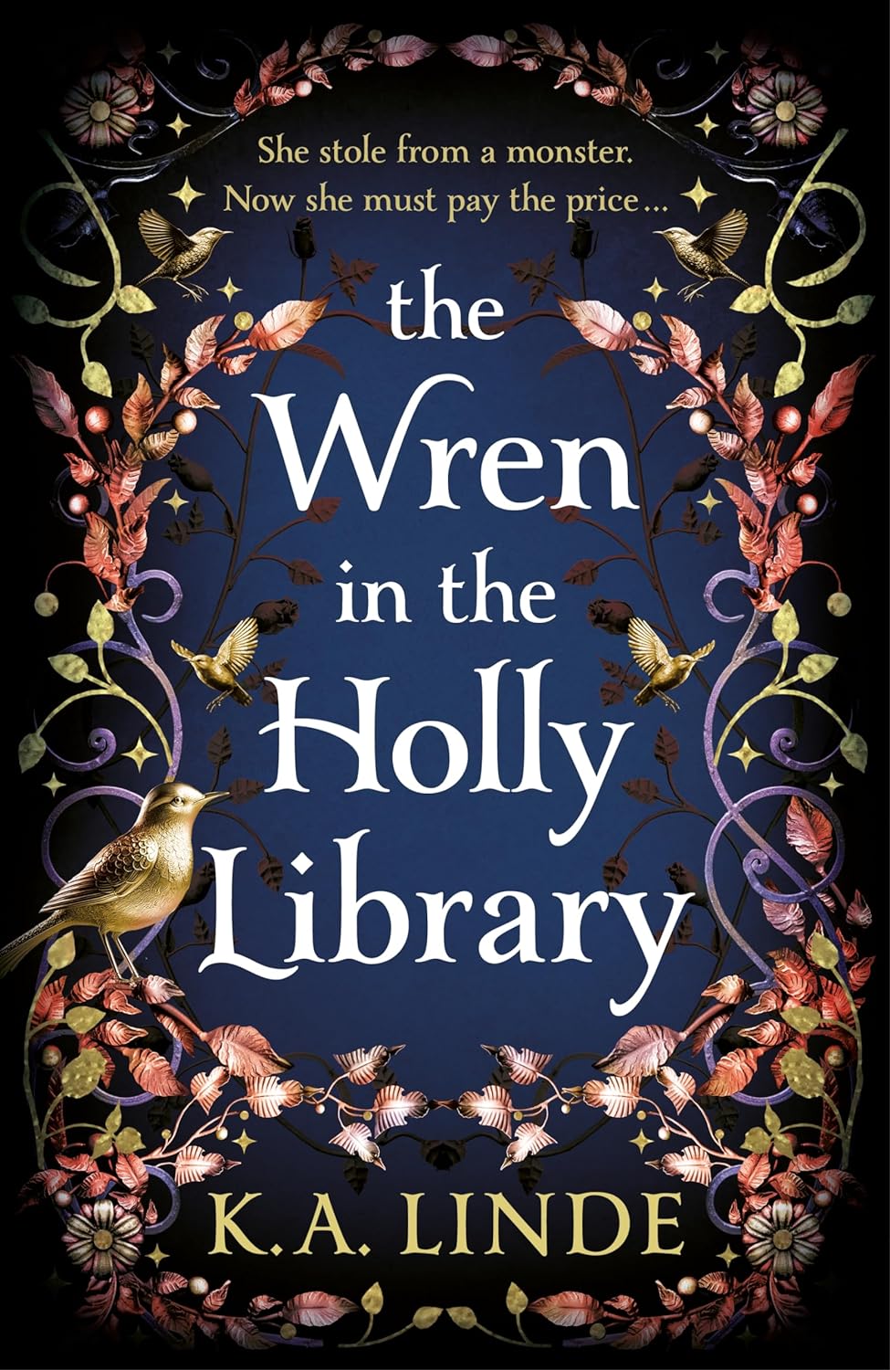 The Wren in the Holly Library | K.A. Linde