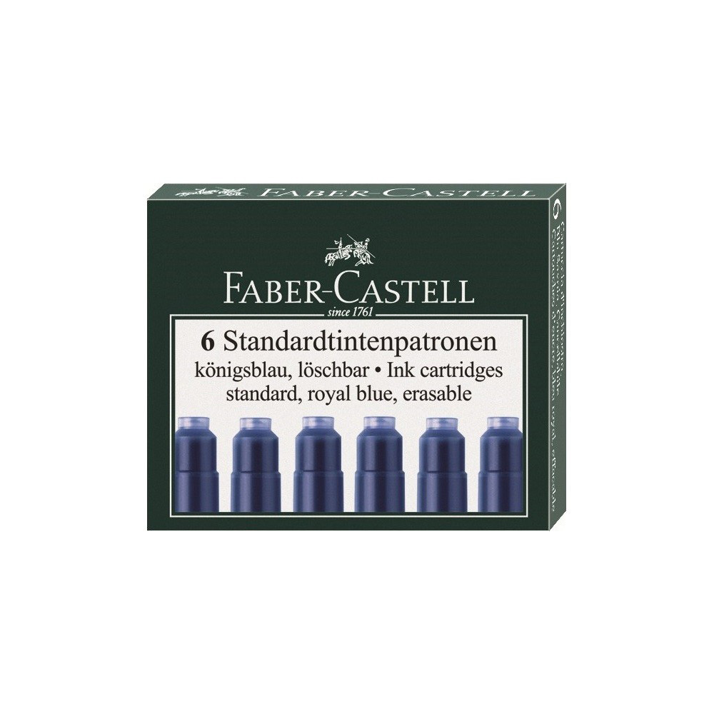 Set 6 cartuse - Albastru | Faber-Castell