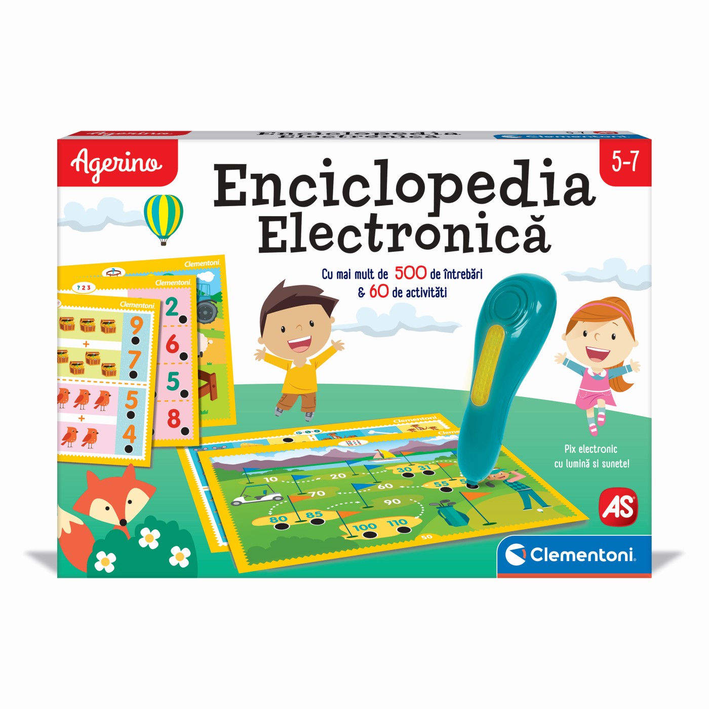 Joc educativ - Agerino - Enciclopedia Electronica | AS