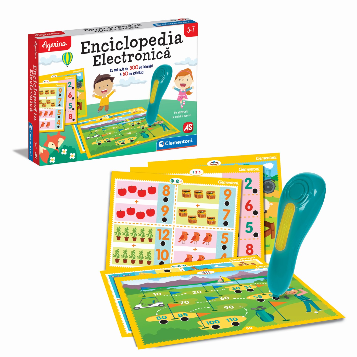 Joc educativ - Agerino - Enciclopedia Electronica | AS - 5 | YEO