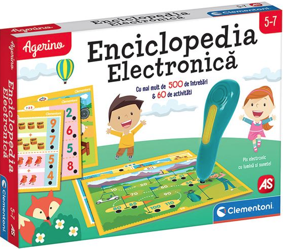 Joc educativ - Agerino - Enciclopedia Electronica | AS - 6 | YEO