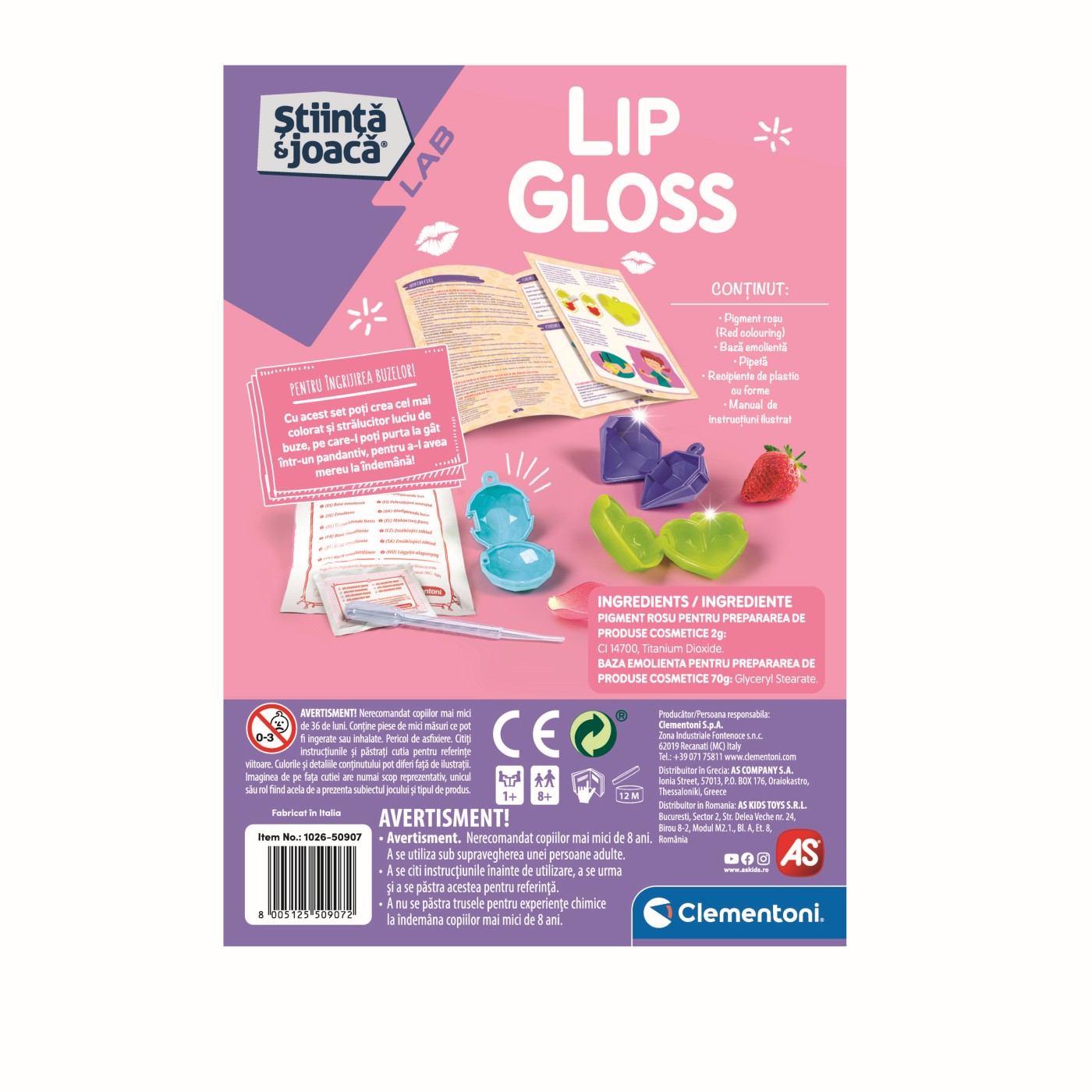 Set creativ - Lip Gloss | As - 4 | YEO