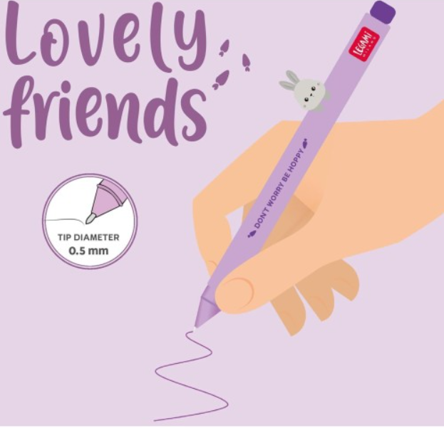 Pix cu gel - Lovely Friends - Bunny | Legami - 1 | YEO