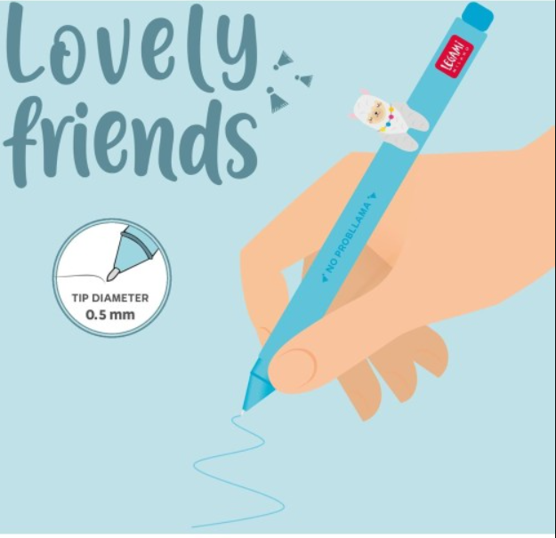 Pix cu gel - Lovely Friends - Llama | Legami - 1 | YEO