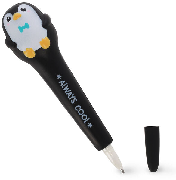 Pix - Squeezies - Penguin - Squishy Gel Pen | Legami - 1 | YEO