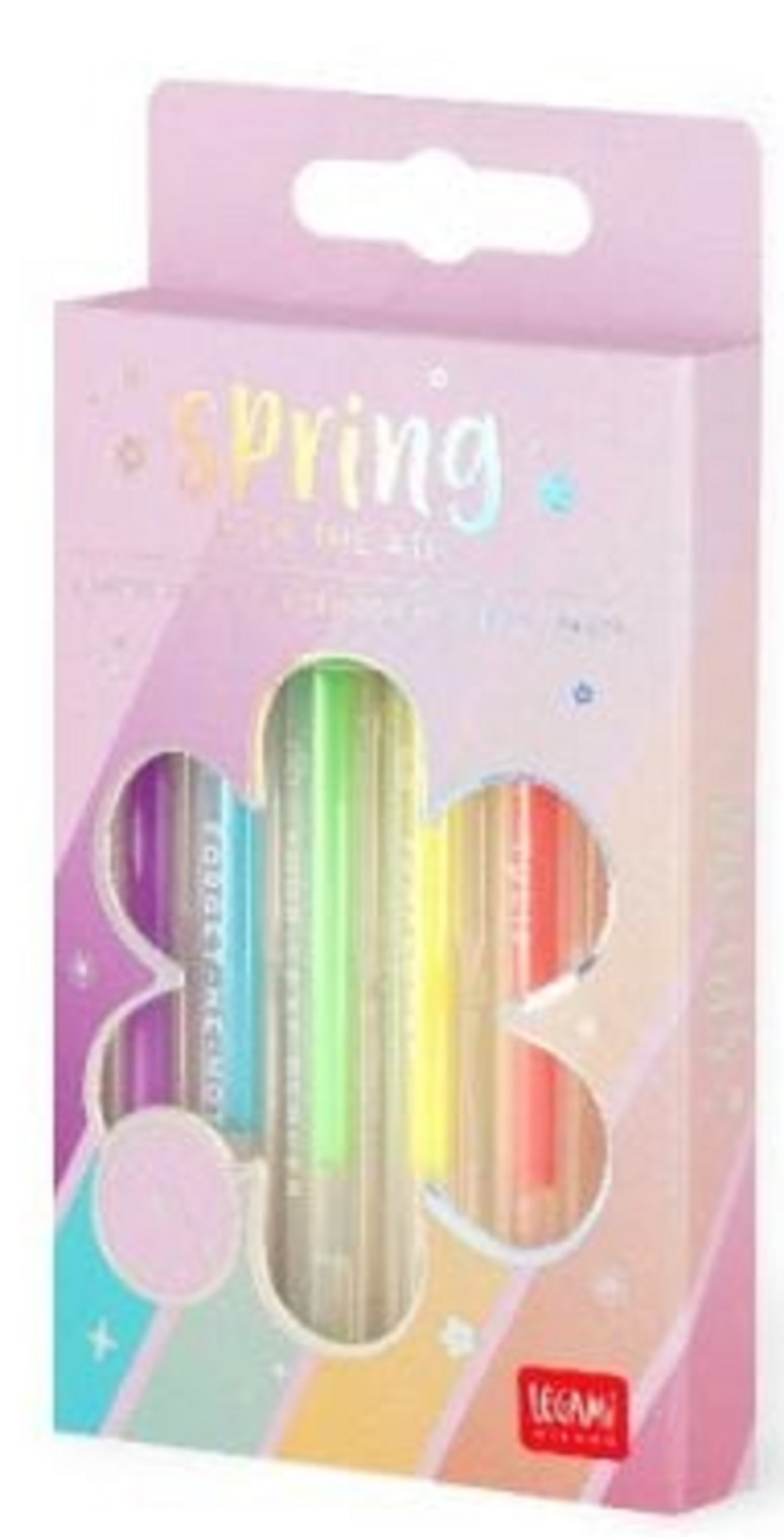 Set 6 pixuri - Pastel Pens - Spring is in the air | Legami - 2 | YEO