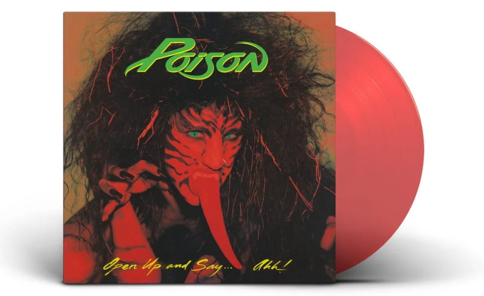 Open Up and Say...Ahh! (Red Opaque Vinyl, 45 RPM) | Poison