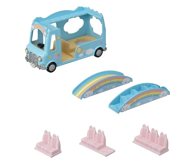 Jucarie - Sylvanian Families - Loc de joaca - Autobuz | Epoch