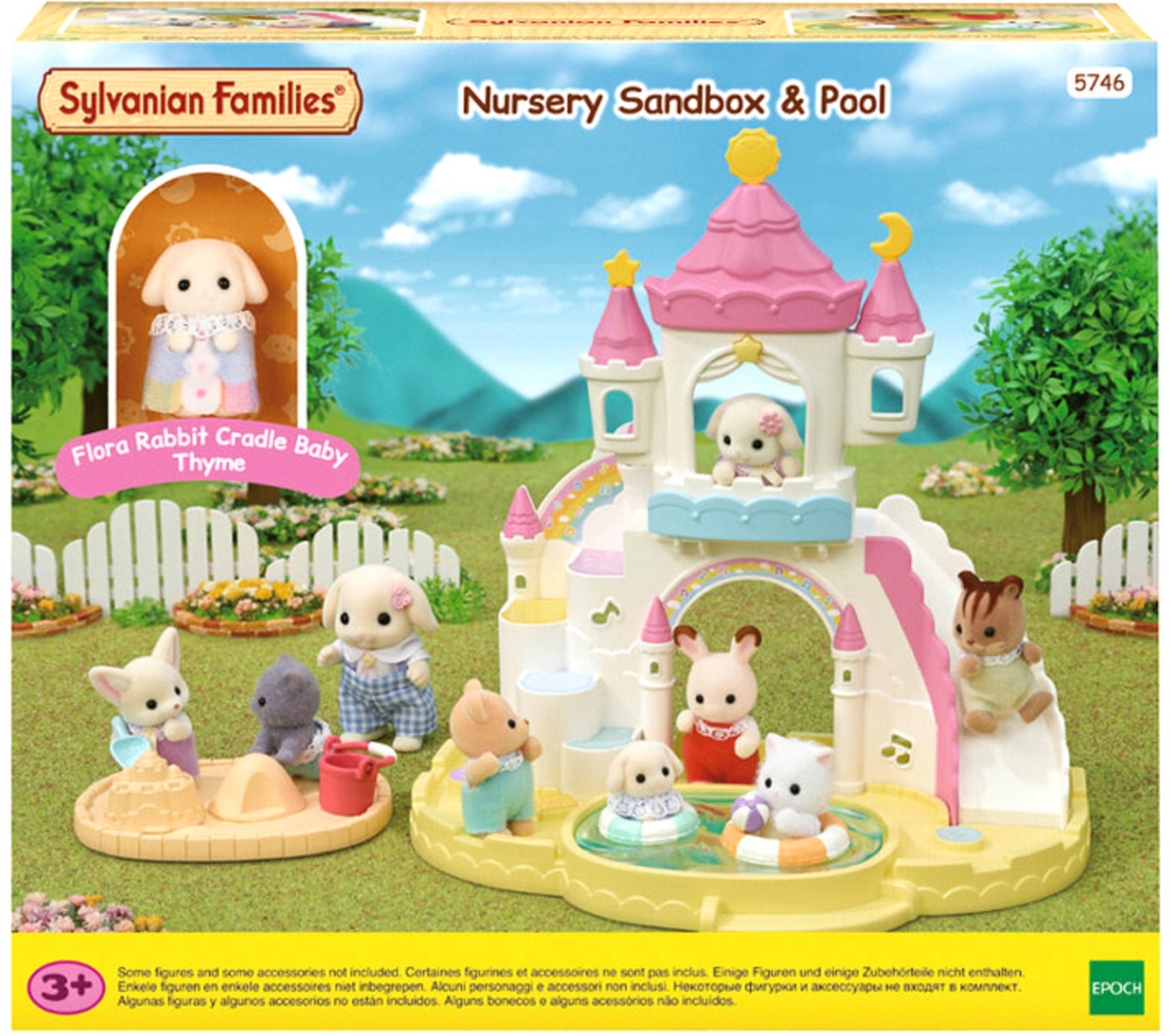 Jucarie - Sylvanian Families - Loc de joaca cu piscina | Epoch - 1 | YEO