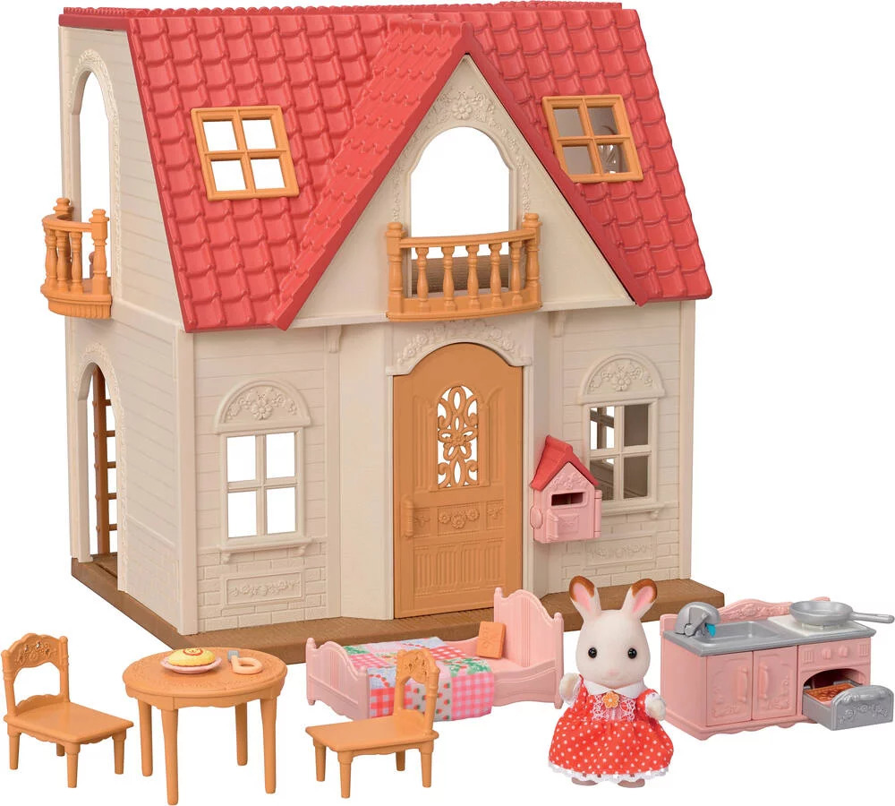 Puzzle 3D - Sylvanian Families - Casa Cosy - Acoperis rosu | Epoch