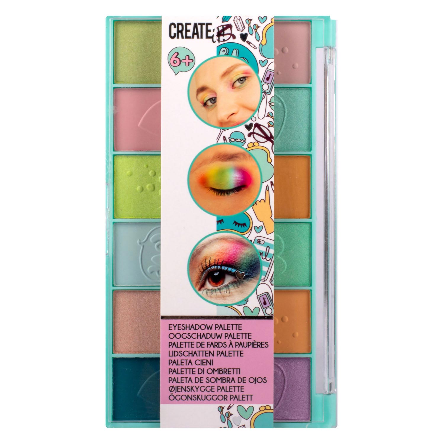 Paleta - Fard de pleoape - Multicolor - Mai multe modele - Pret pe bucata | Create it! - 1 | YEO