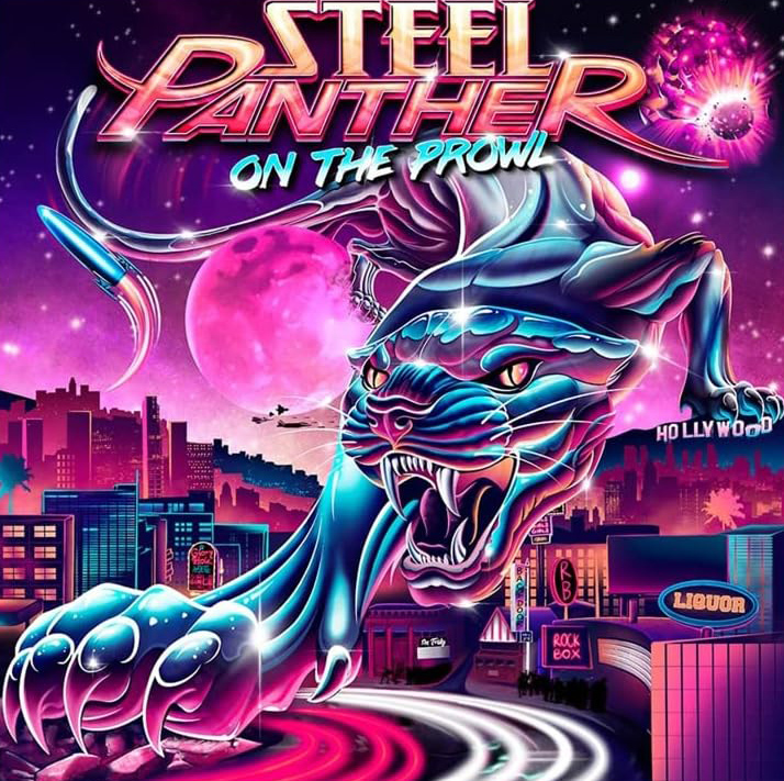 On The Prowl (Translucent Pink/Blue Marbled Vinyl) | Steel Panther - 1 | YEO