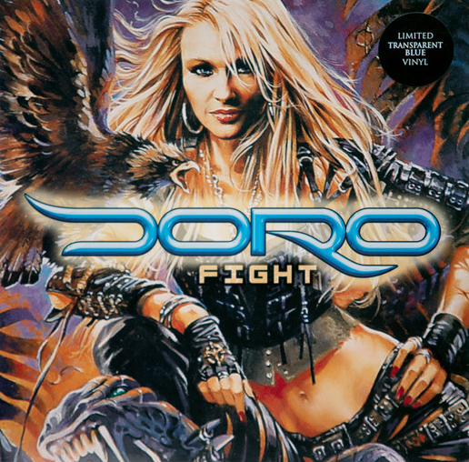 Fight (Blue Transparent Vinyl) | Doro - 1 | YEO